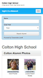 Mobile Screenshot of coltonhighschool.org